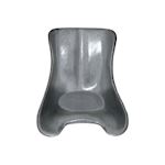 Seat size 26.5 rombo silver