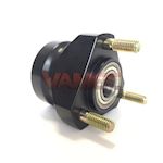 Front wheel hub Alum. 17x50mm >black