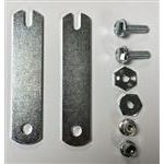 Bracket kit for intergral chain guard