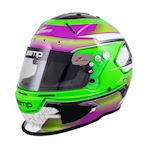 Zamp helmet junior UTRA LICHT- Green/Silver M 56cm