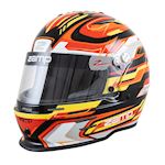 Zamp helmet junior Ultra Light- Orange/Blue M 52cm